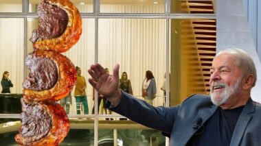 Lula faz churrasco para ministros e líderes do governo no Palácio da Alvorada