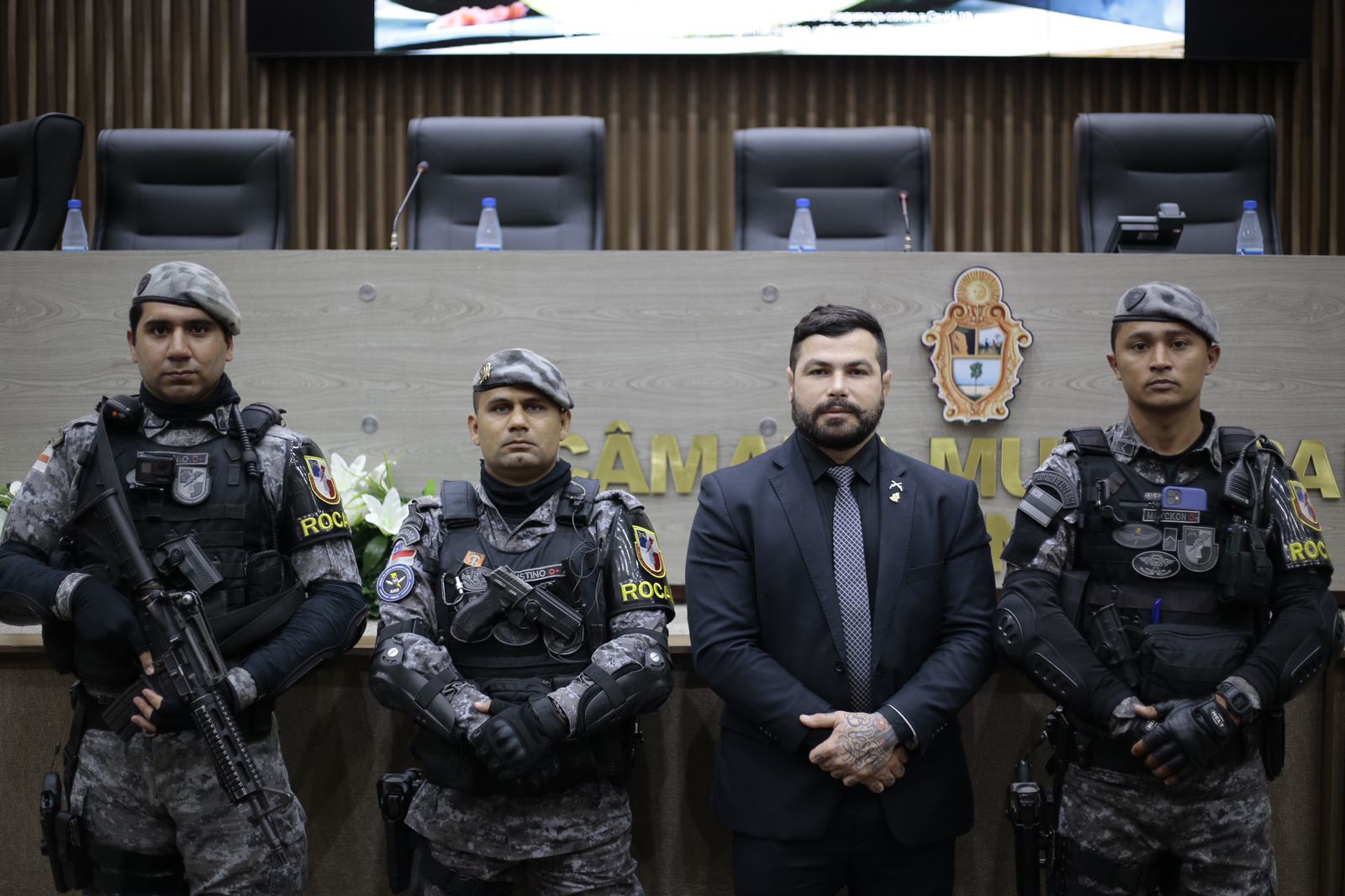 No momento, você está visualizando A pedido de Capitão Carpê, CMM realiza solenidade em alusão aos 186 anos da Polícia Militar do Amazonas