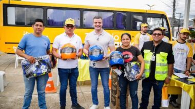 Detran Amazonas promove série de ações em Iranduba em alusão ao “Movimento Maio Amarelo”