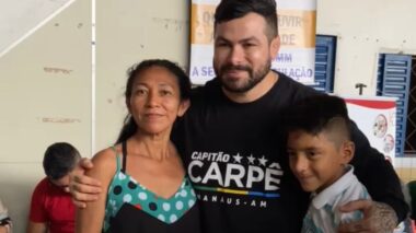 Capitão Carpê realiza ação social no bairro Grande Vitória e pretende levar serviços para todas as zonas de Manaus