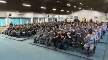 Operação Parintins 2023: PMAM realiza instrução de trabalho da tropa no 56º Festival Folclórico