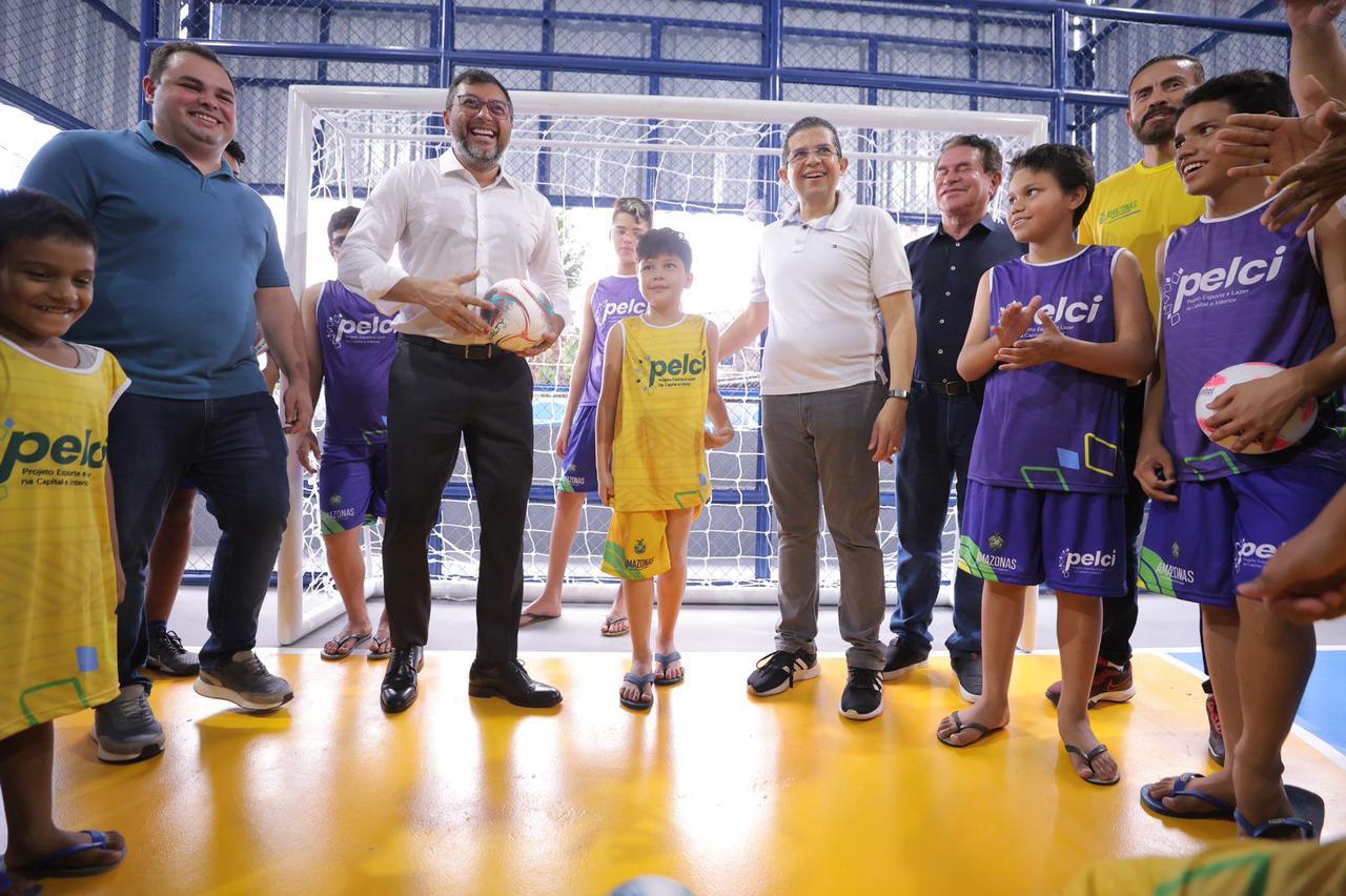 No momento, você está visualizando Governador Wilson Lima entrega novo espaço de lazer e esportes do bairro São Jorge, em Manaus