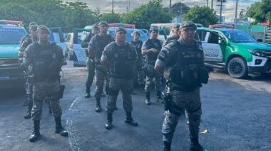 Policiais da operação Hórus/Fronteira Mais Segura, coordenados pela SSP-AM, reforçam policiamento em Parintins