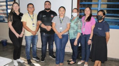 SSP-AM leva ações da Semana Estadual Antidrogas à Escola Estadual Sólon de Lucena