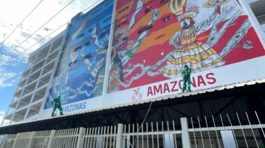 Governo do Amazonas executa obra de reforma e manutenção do Bumbódromo de Parintins