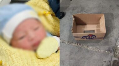 Recém-nascido é abandonado em caixa de papelão na zona norte de Manaus