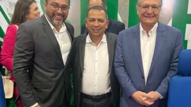Prefeito Anderson Sousa participa de evento com governador Ministro e Vice-Presidente da República Geraldo Alckmin