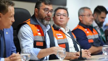 Wilson Lima recebe de Lula garantia de apoio às famílias afetadas pela estiagem no Amazonas