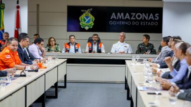 Governador Wilson Lima instala comitê de crise para coordenar ações de enfrentamento da estiagem