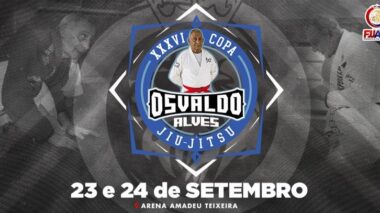 Dias 23 e 24 de Setembro, acontece a 36ª Copa Osvaldo Alves de Jiu-Jitsu , na Arena Amadeu Teixeira, em Manaus (AM)