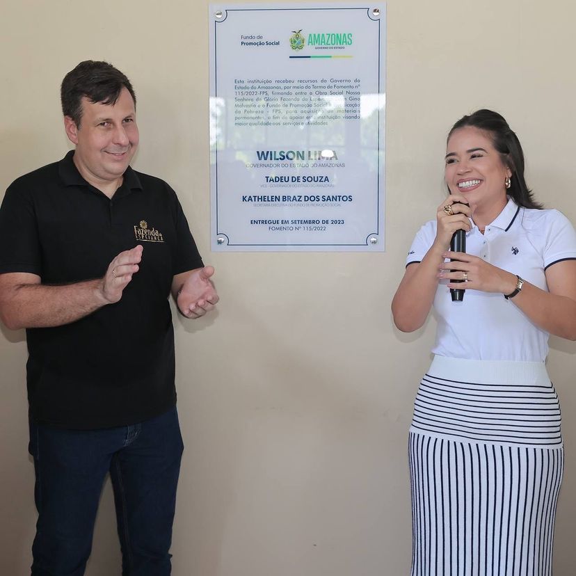 No momento, você está visualizando Governo do Amazonas através do Fundo de promoção social retorna à Fazenda da Esperança para entrega de novos equipamentos