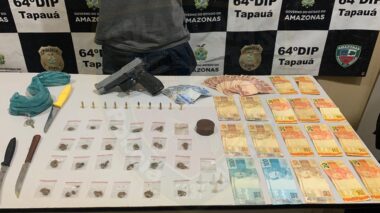 Operação Hórus: Homem é preso e vários materiais para o tráfico de drogas são apreendidos em Tapauá