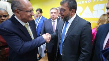 Wilson Lima se reúne com Alckmin para reforçar ações de enfrentamento à estiagem no Amazonas
