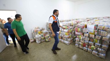 Com mais de 1,1 mil toneladas de alimentos distribuídos, Wilson Lima destaca parcerias para minimizar impactos da estiagem