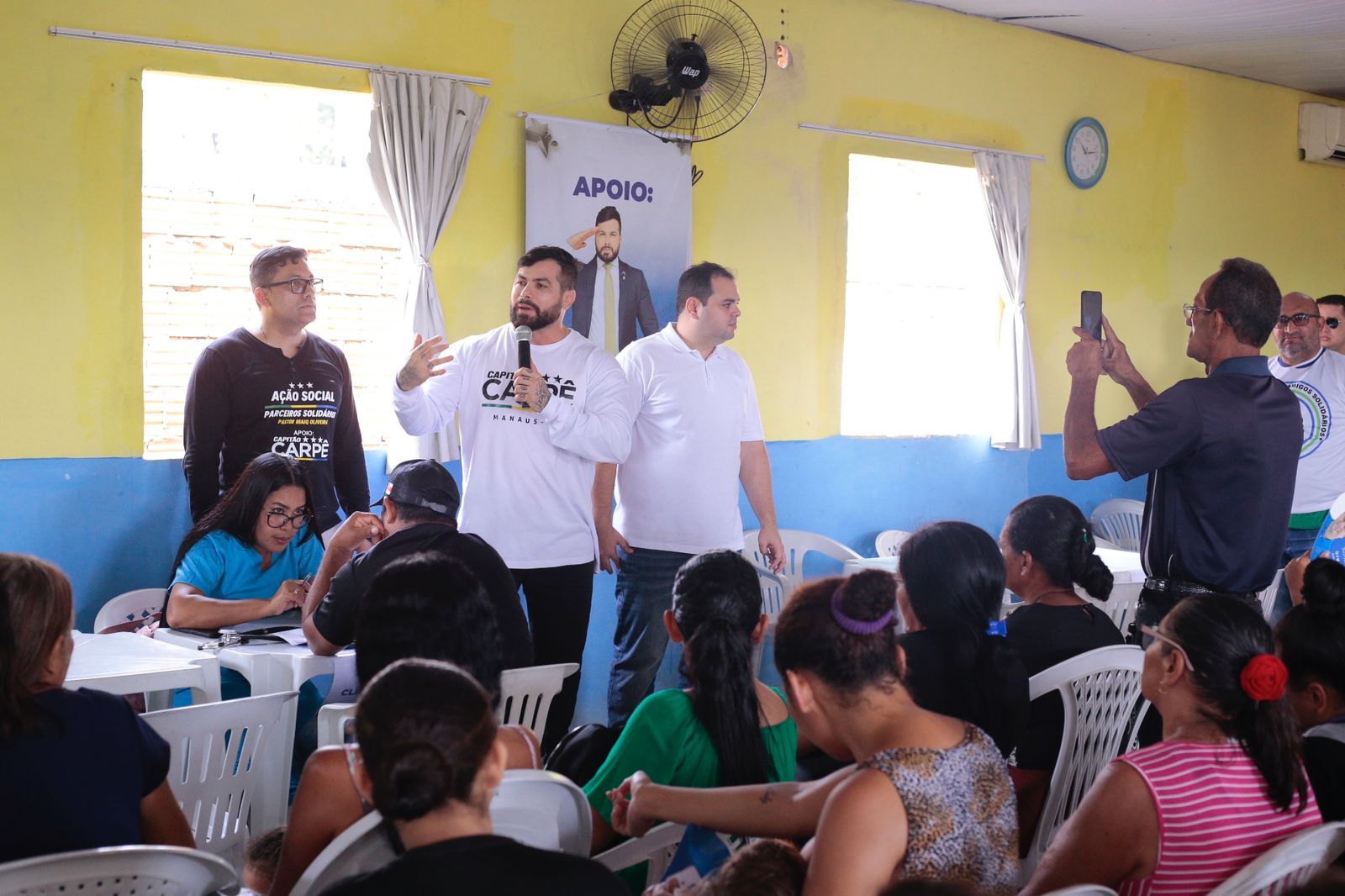 No momento, você está visualizando Capitão Carpê leva atendimento social para a comunidade Raio de Sol