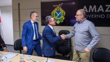 Em encontro nacional de gestores, governador em exercício Tadeu de Souza destaca avanços do sistema prisional no Amazonas