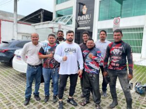 Leia mais sobre o artigo Reunião no IMMU organizada por Capitao Carpê assegura transporte de motos por aplicativo