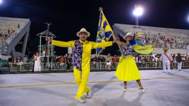 Carnaval na Floresta: Escolas de samba do Grupo Especial realizam ensaio técnico no sambódromo