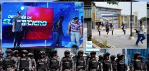 Leia mais sobre o artigo Caos no Equador: bandidos invadem universidade e estúdio de TV no país (vídeos)