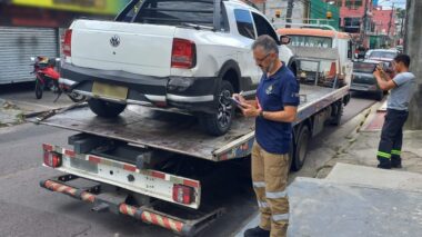Detran Amazonas flagra motorista alcoolizado após colisão