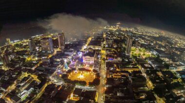 Réveillon do Largo dá boas vindas a 2024 em noite histórica com 28 mil pessoas