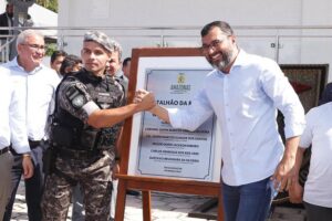 Leia mais sobre o artigo Governador Wilson Lima inaugura novo batalhão da Rocam e destaca preparo das forças de segurança para atender a população