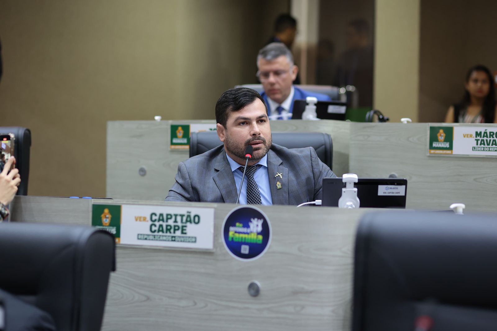 Você está visualizando atualmente De autoria de Capitão Carpê, CMM aprova moção de repúdio contra declarações de Lula