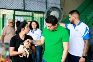 Leia mais sobre o artigo Delegado Péricles leva projeto Vets em Ação ao bairro Puraquequara