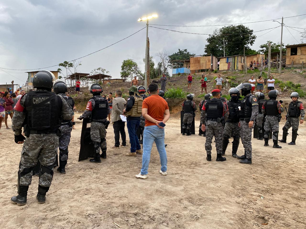 No momento, você está visualizando SSP-AM cumpre mandado de reintegração de posse no Armando Mendes