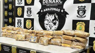 Em quase seis meses, Forças de Segurança do Amazonas apreenderam mais de 21 toneladas de drogas e retiraram de circulação mais de 700 armas de fogo