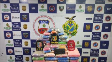 Base Arpão 1: Cão de faro localiza drogas avaliadas em mais de R$2,6 milhões em Coari