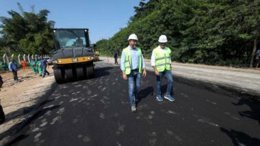 Wilson Lima vistoria retomada de obras na AM-010 e destaca diferencial no trabalho de modernização da rodovia