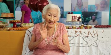 Residente mais idosa da Fundação Dr. Thomas comemora 111 anos de idade