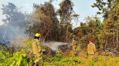 Em Iranduba, força-tarefa do Corpo de Bombeiros combate mais de 300 focos de incêndio em 24 horas