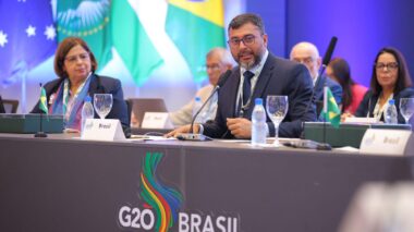 Em reunião do G20, governador Wilson Lima destaca investimentos em CT&I para cadeias sustentáveis e defesa do meio ambiente