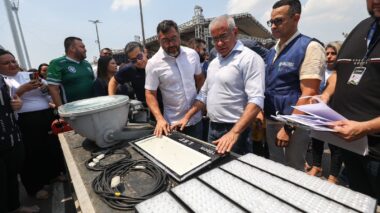 Governador Wilson Lima assina ordem de serviço para reforma do Estádio Carlos Zamith