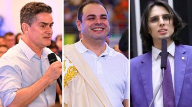 Em Manaus (AM), David Almeida tem 32%, Roberto Cidade, 22%, e Amom Mandel, 16%, diz pesquisa