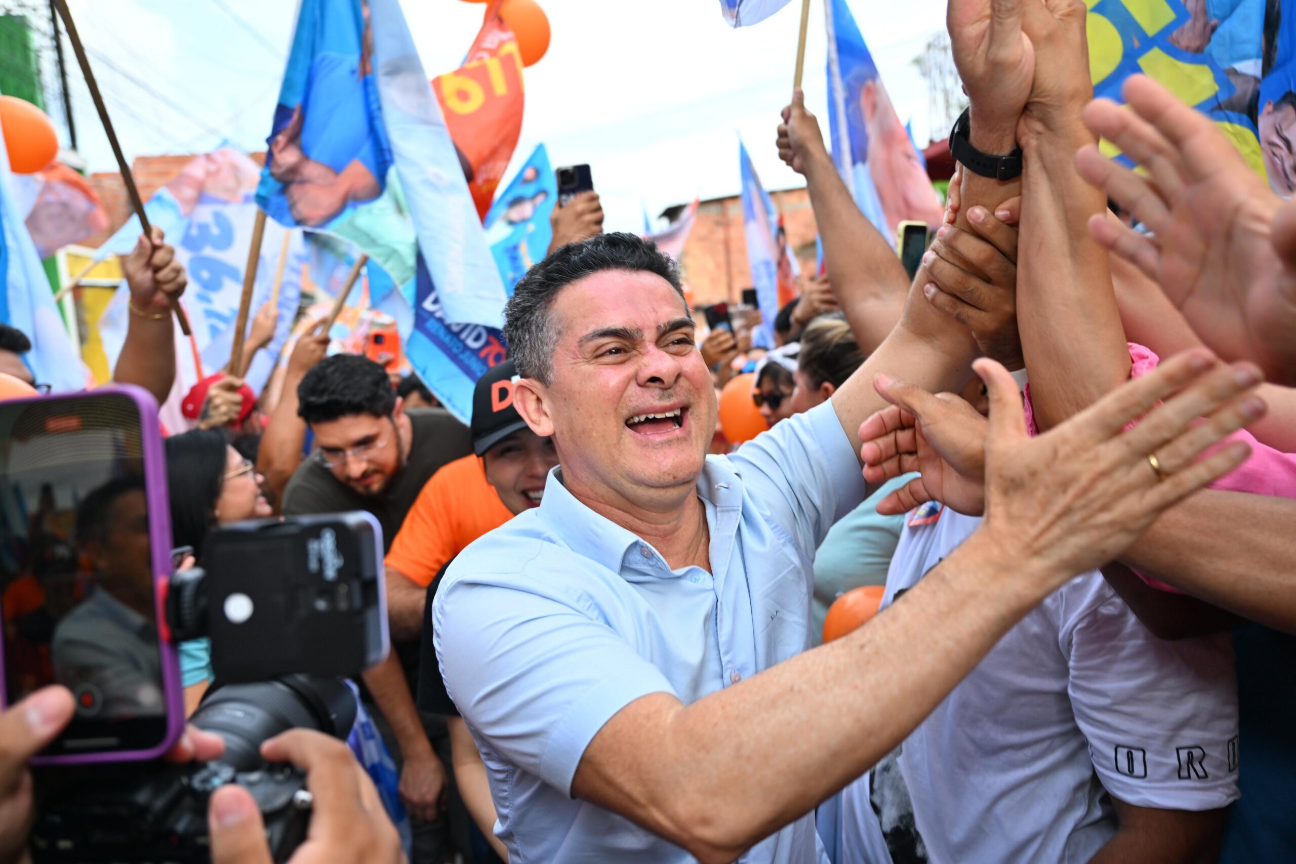 No momento, você está visualizando A quatro dias das eleições, David Almeida ultrapassa a barreira dos 40% na liderança