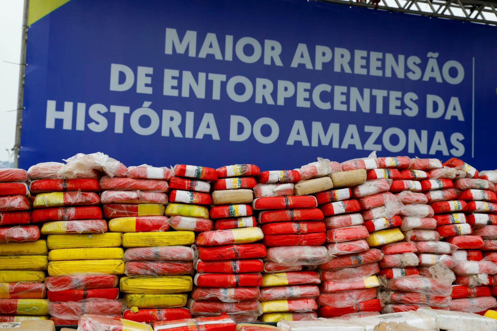 No momento, você está visualizando Apreensão de drogas no Amazonas é recorde neste ano, o maior volume desde 2015