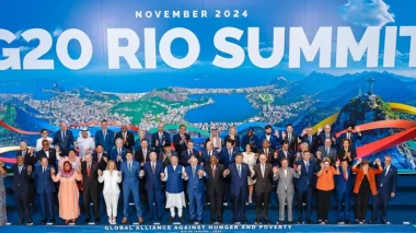 G20 tem nova foto oficial com Biden, mas sem Milei