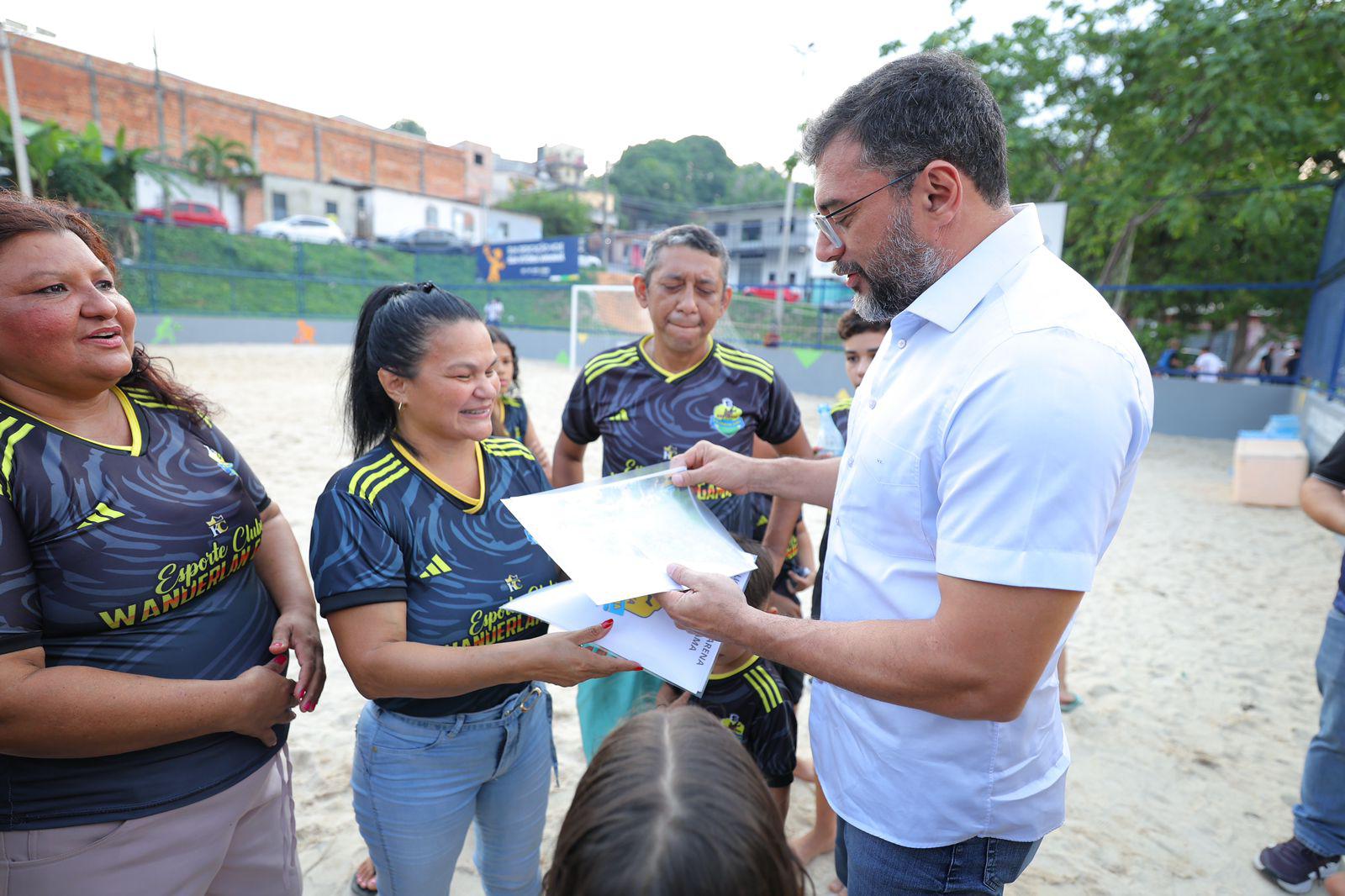 No momento, você está visualizando Governador Wilson Lima entrega cinco espaços esportivos revitalizados nas zonas norte e oeste