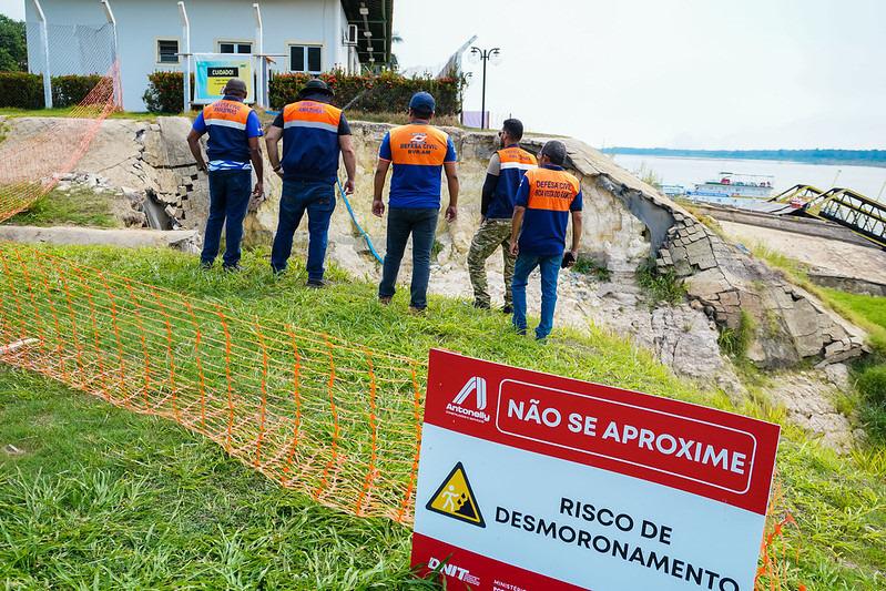 No momento, você está visualizando Defesa Civil inspeciona áreas de risco em seis municípios do Amazonas