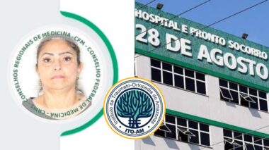 Após denúncia, PGE-AM entra com pedido junto ao CRM para que vice-presidente do ITO-AM comprove qualificação em ortopedia