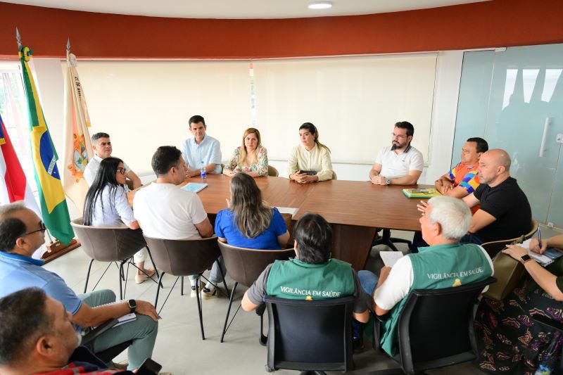 No momento, você está visualizando Prefeito David Almeida e equipe técnica da saúde discutem estratégias para combate ao Aedes aegypti em Manaus