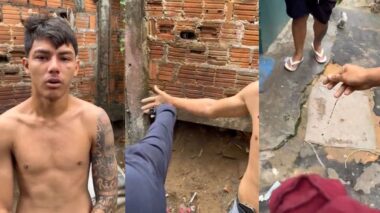 Jovem torturado por facção em Manaus volta a ser punido com tiro na mão