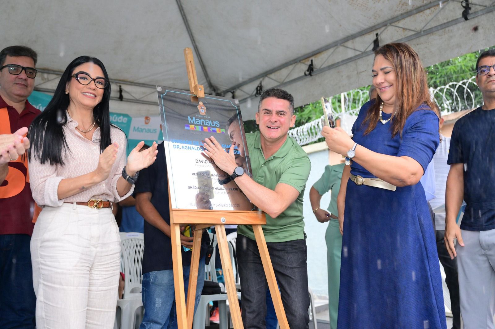 No momento, você está visualizando Prefeito David Almeida inaugura Unidade Básica de Saúde da Família no bairro São José