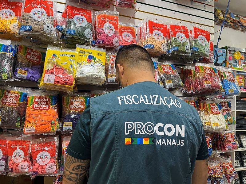 No momento, você está visualizando Procon Manaus realiza ‘Operação Carnaval’ para garantir proteção dos consumidores durante as compras festivas