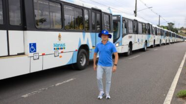 Prefeito David Almeida anuncia novos investimentos em mobilidade, transporte público e segurança para Manaus