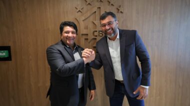 Governador Wilson Lima reúne com presidente da CBF e tratativas para o Amazonas receber jogos da Copa do Mundo Feminina avançam