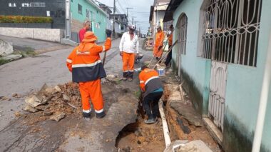 Prefeitura de Manaus executa obras emergenciais nas zonas Oeste e Centro-Oeste da capital
